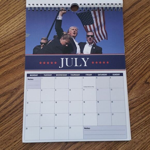 3/$20!💥💥CLEARANCE!!💥💥Donald Trump "Making America Great Again" 2025 Calendar - Picture 8 of 14